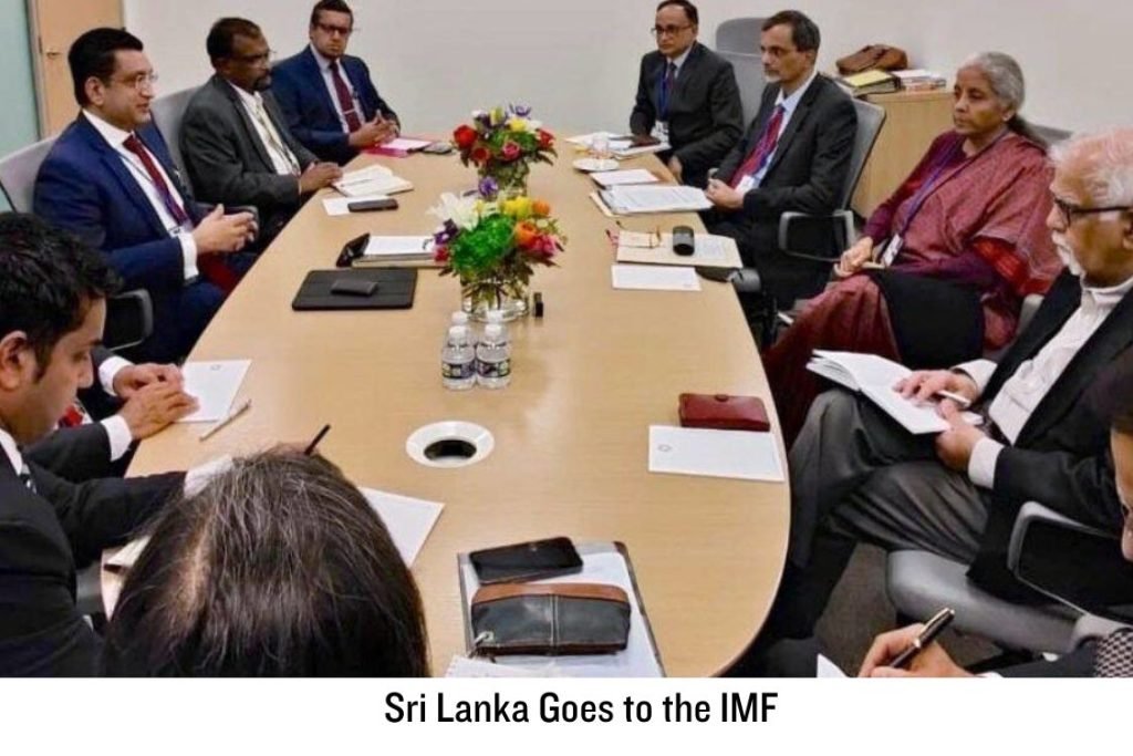 sri lanka goes to IMF