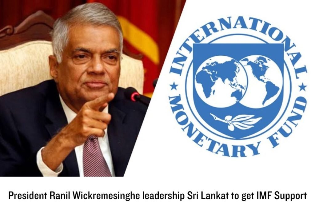 ranil wickramasinghe leadership for follow tax structure of imf