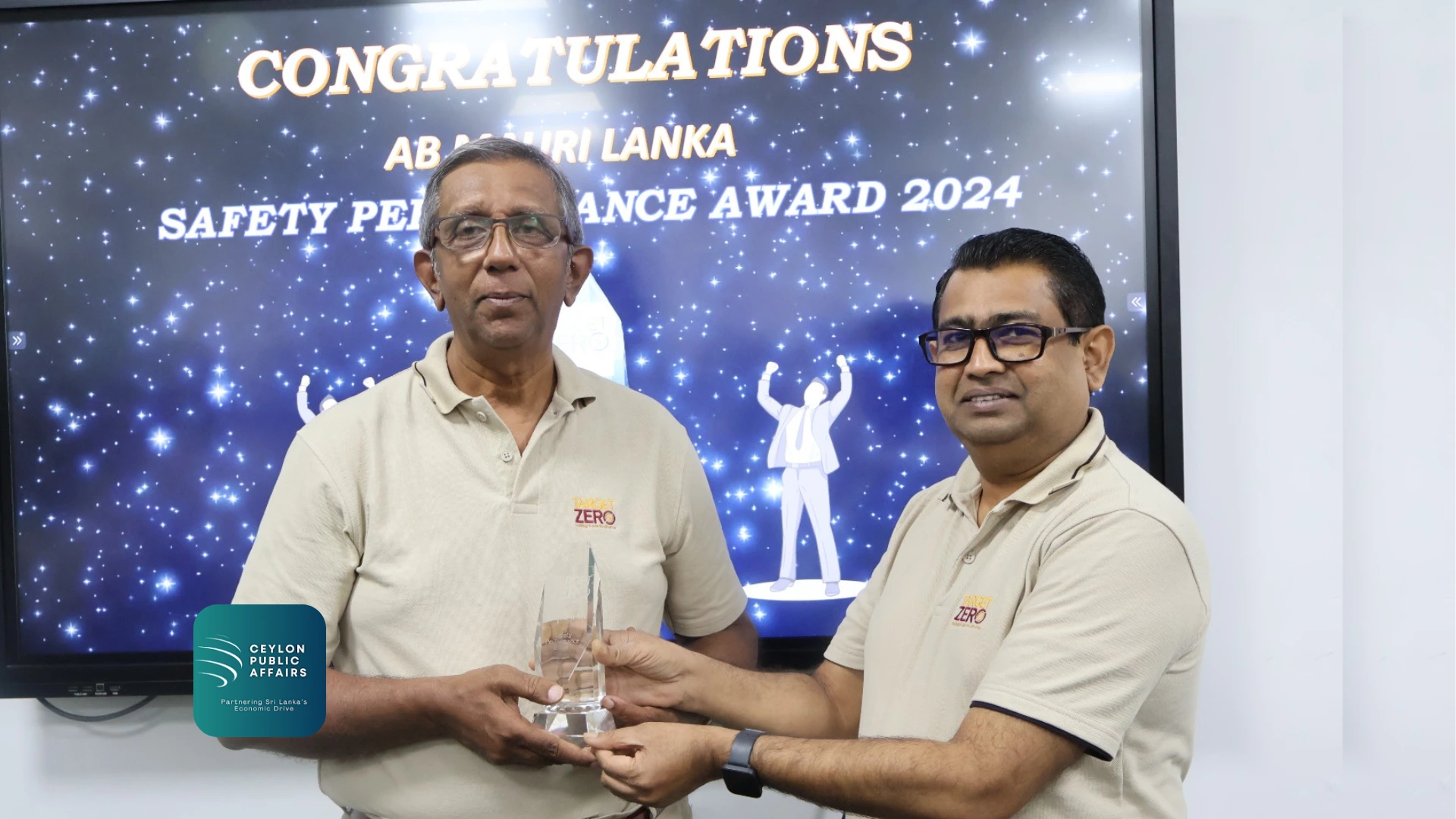 AB Mauri Lanka Celebrates Exceptional Safety Achievements with the Target Zero Safety Award