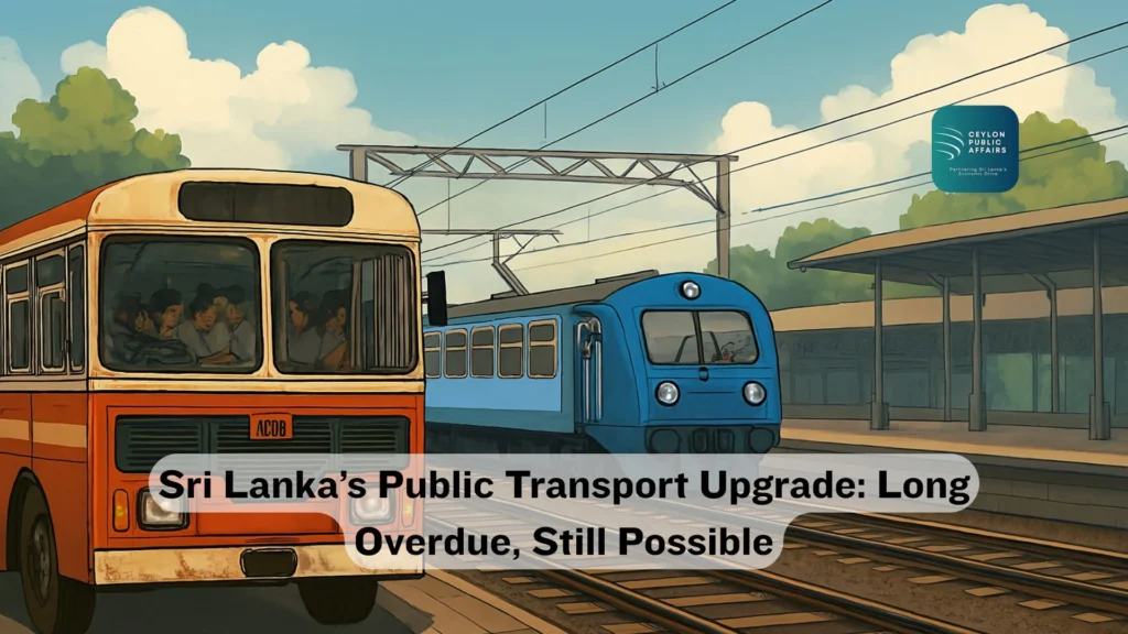 Sri Lanka’s Public Transport Upgrade Long Overdue, Still Possible