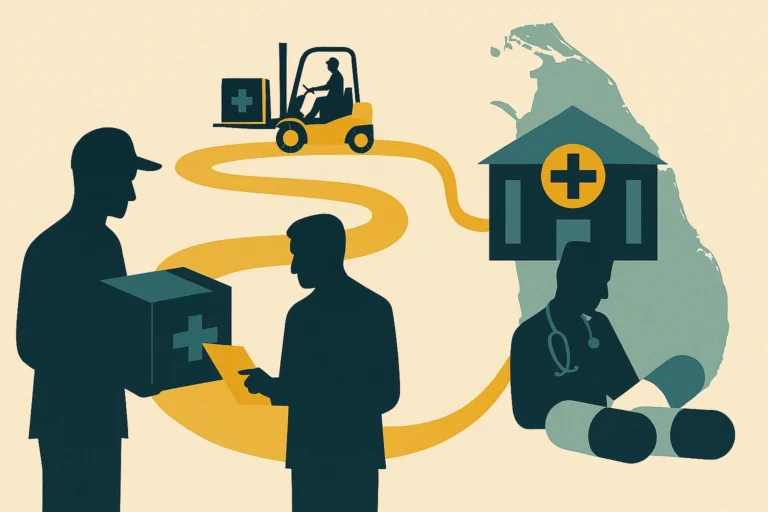 Essential medicines in Sri Lanka: where the chain breaks today