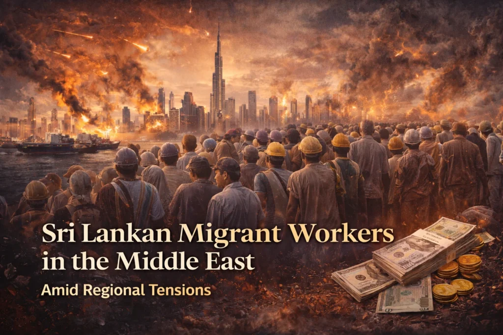 Sri Lankan Migrant Workers in the Middle East Amid Regional Tensions: Current Realities and Implications for Sri Lanka