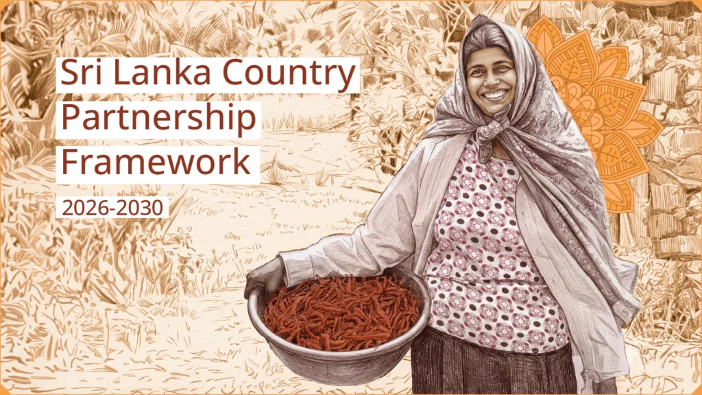 five-year Country Partnership Framework sri lanka