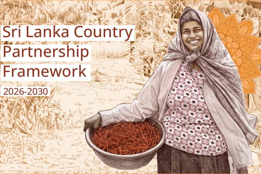 five-year Country Partnership Framework sri lanka