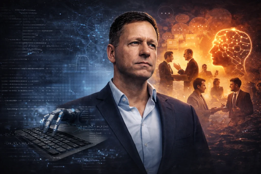 Will AI Replace the ‘Math People’ First? Peter Thiel’s Stark Warning for Tech and Beyond