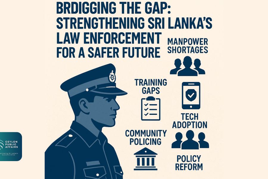 Law Enforcement| Bridging the Gap Strengthening Sri Lanka’s Law Enforcement for a Safer Future